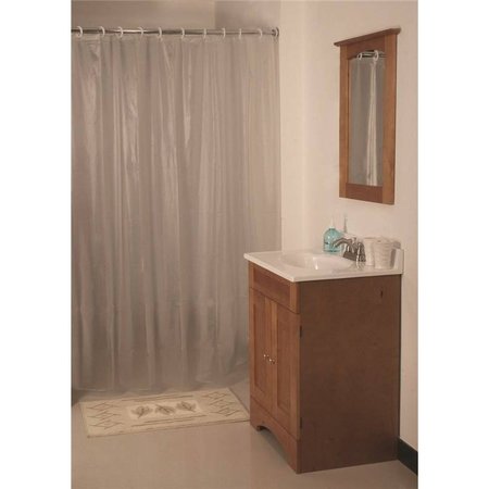 SIMPLE SPACES Shower Curtain Vnyl Frst 70X72 SD-MCP01-F3L